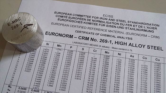 Rechercher un matériau de référence